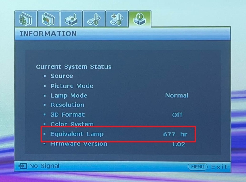 How To Easily Check Lamp Hours on Your Projector (Epson, BenQ, Optoma