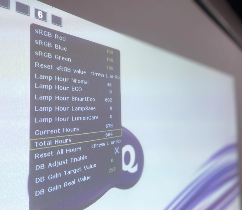 How To Easily Check Lamp Hours on Your Projector (Epson, BenQ, Optoma