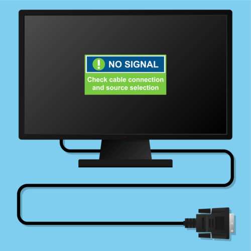 What Does it Mean when it Says VGA No Signal? Pointer Clicker