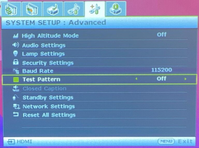 How to Adjust Angle & Position on Your BenQ Projector Fix GreyedOut