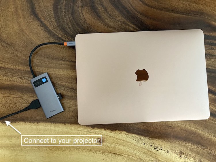 How To Connect My Optoma Projector To A Macbook? Pointer Clicker