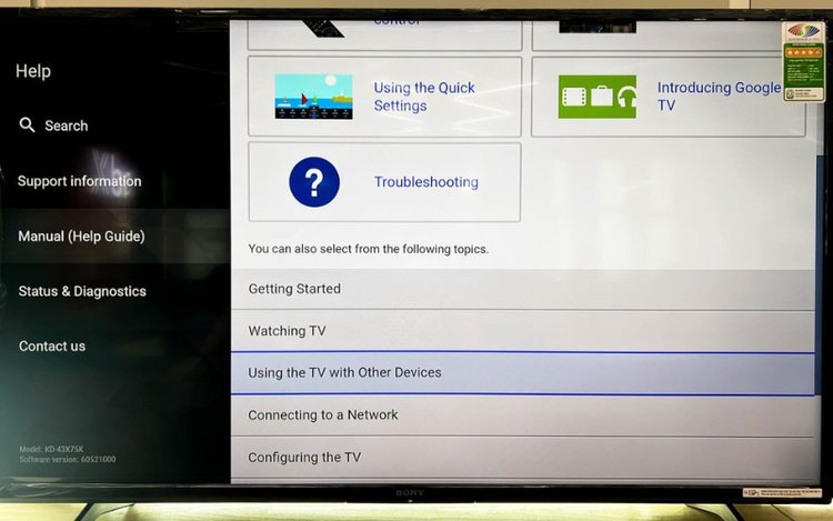Sony TV USB Supported Formats Image, Video & Audio Compatibility