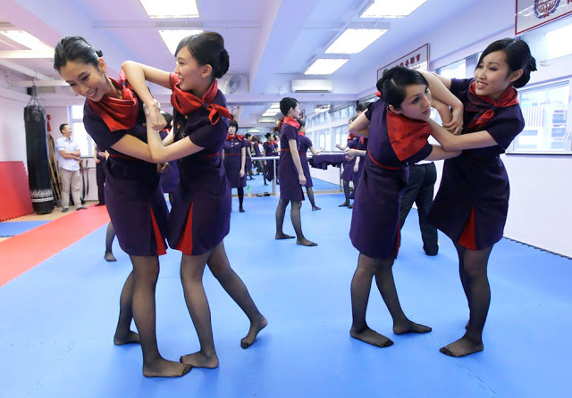 Cheers as Passenger Punches Flight Attendant • Point Me to the Plane