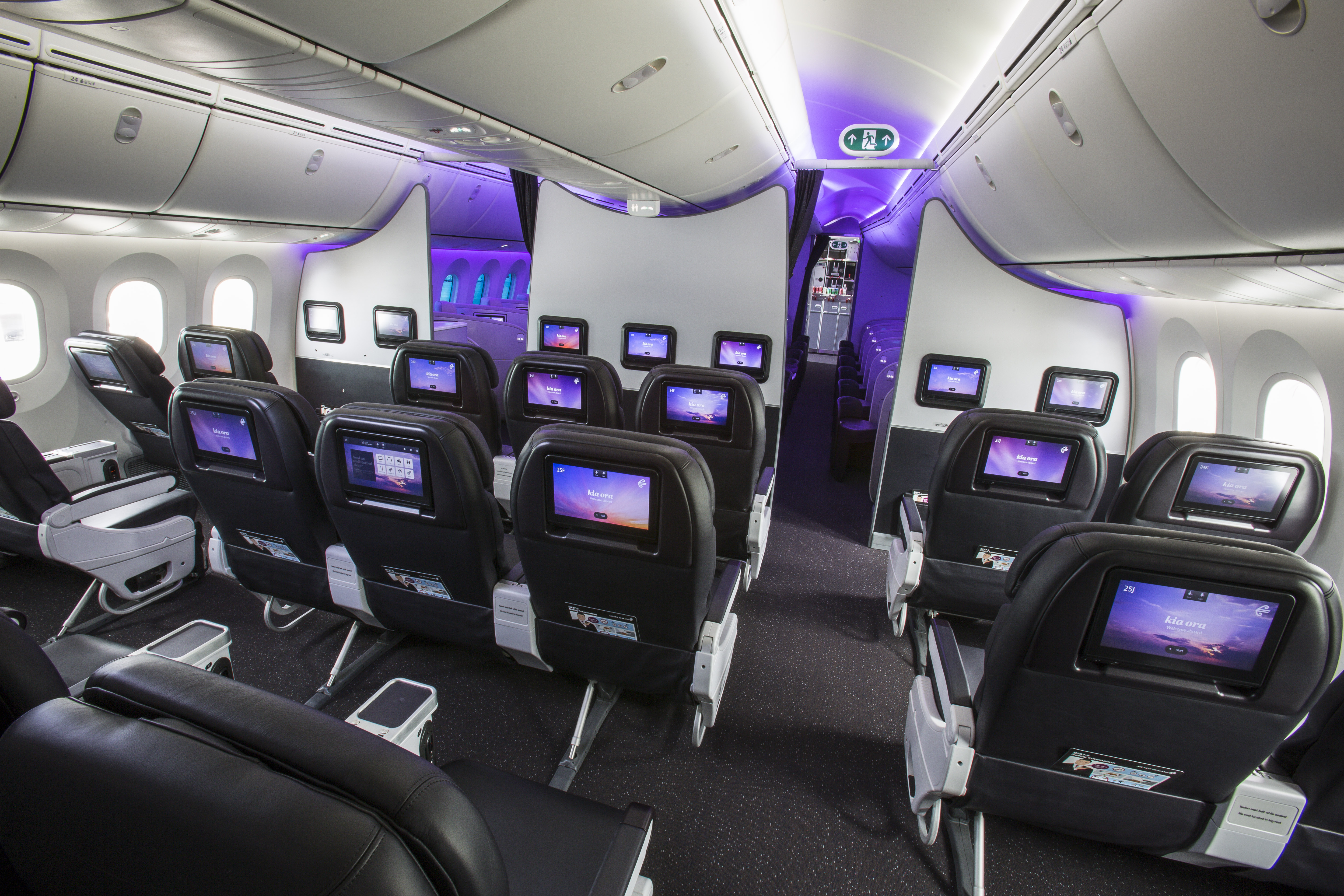 Look Inside the Awesome New Air New Zealand B7879 Cabin Point Me to