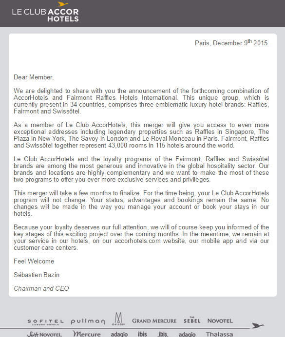 It's Official The Next Hotel Deal Accor to Acquire Fairmont, Raffles & Swissôtel The Savoy