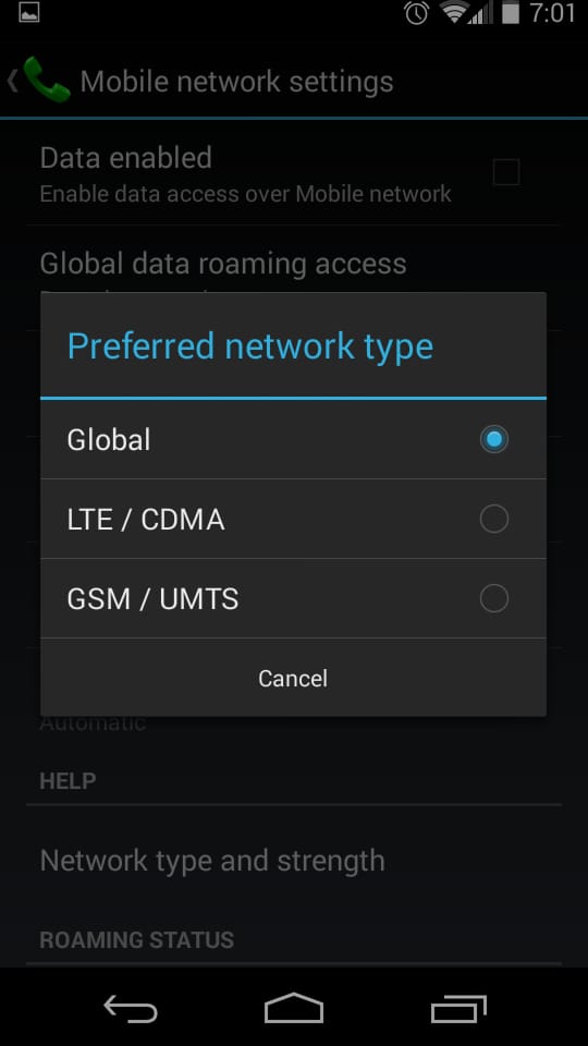 Boost Ufone Signals with Preferred network Type settings Point Raiser