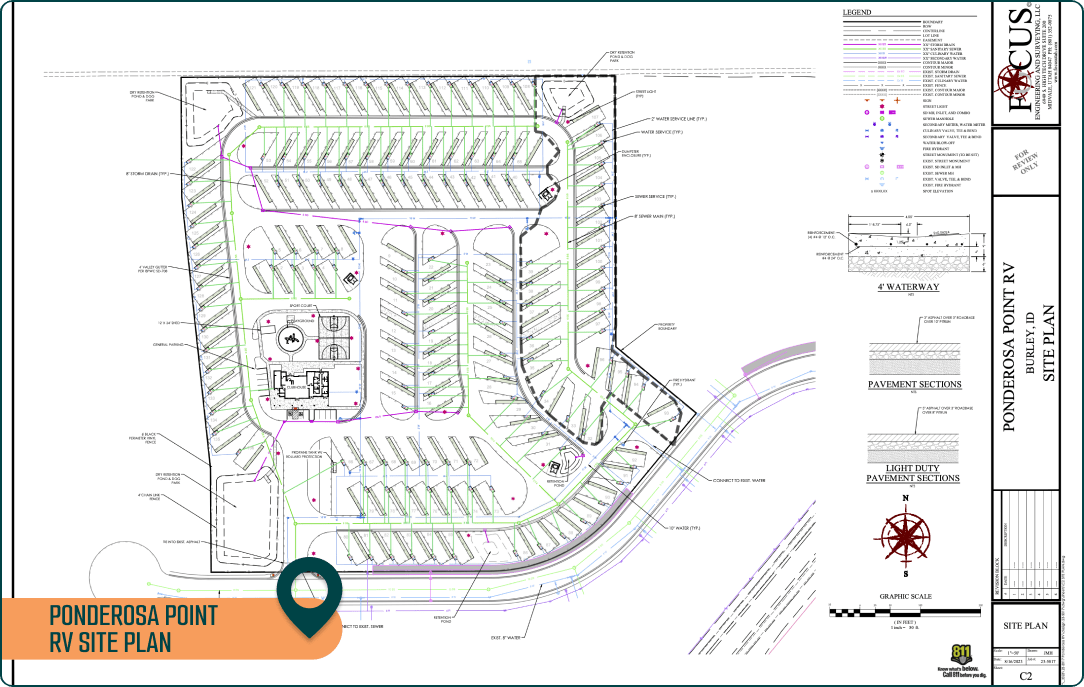 Ponderosa Point RV Park Burley Idaho RV Park