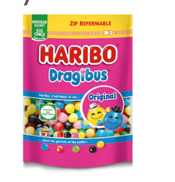Haribo Doypack recyclable Points de Vente