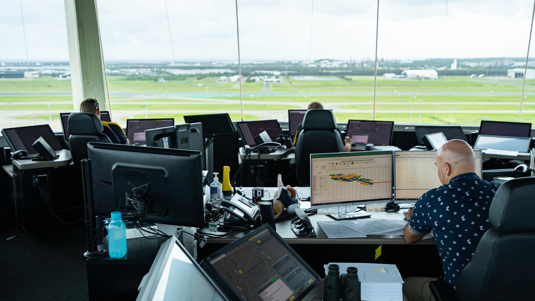 Behind The Scenes Of Brisbane Airport's Air Traffic Control Facilities