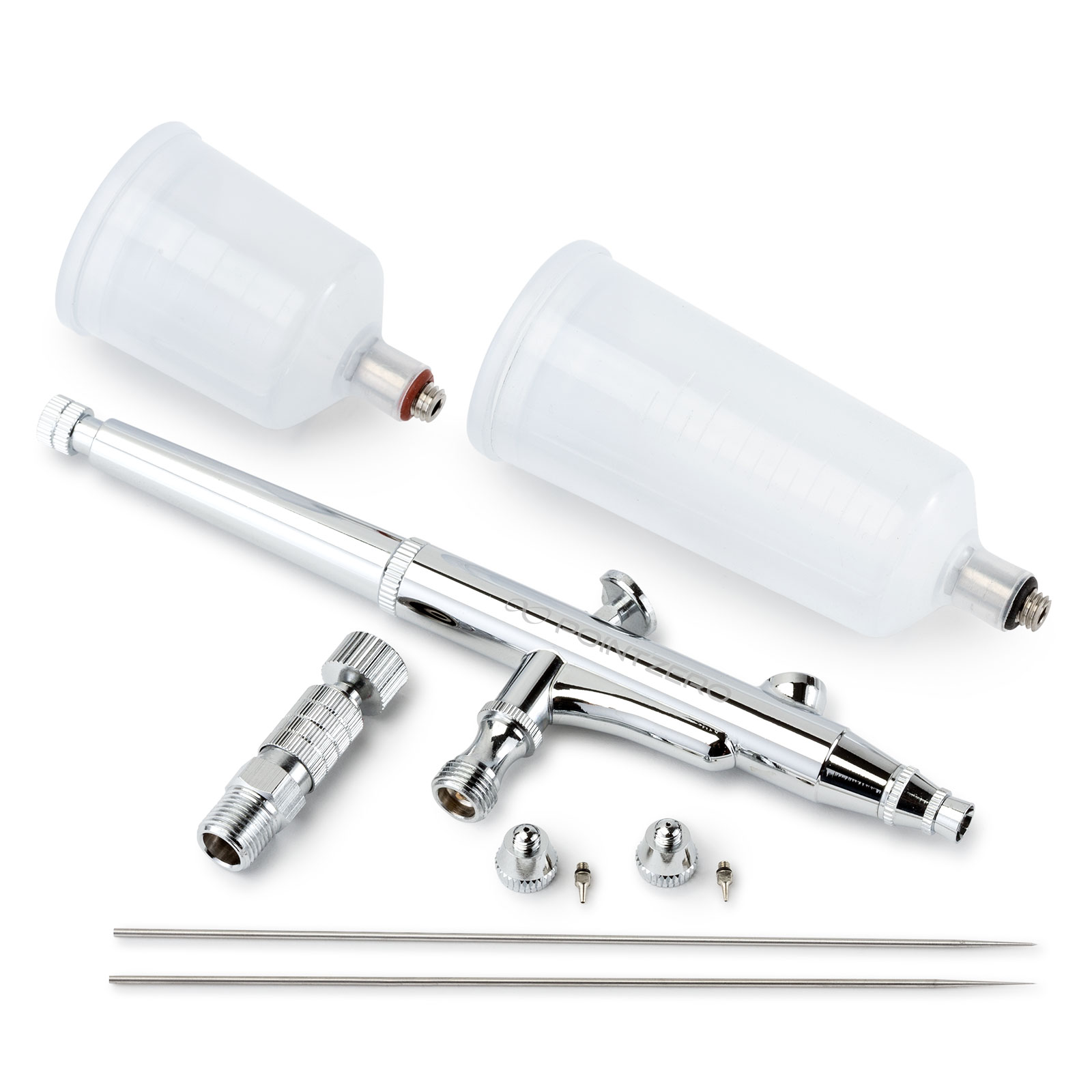 PointZero Gravity-feed 2cc and 4cc Airbrush Set (.2mm .3mm .5mm
