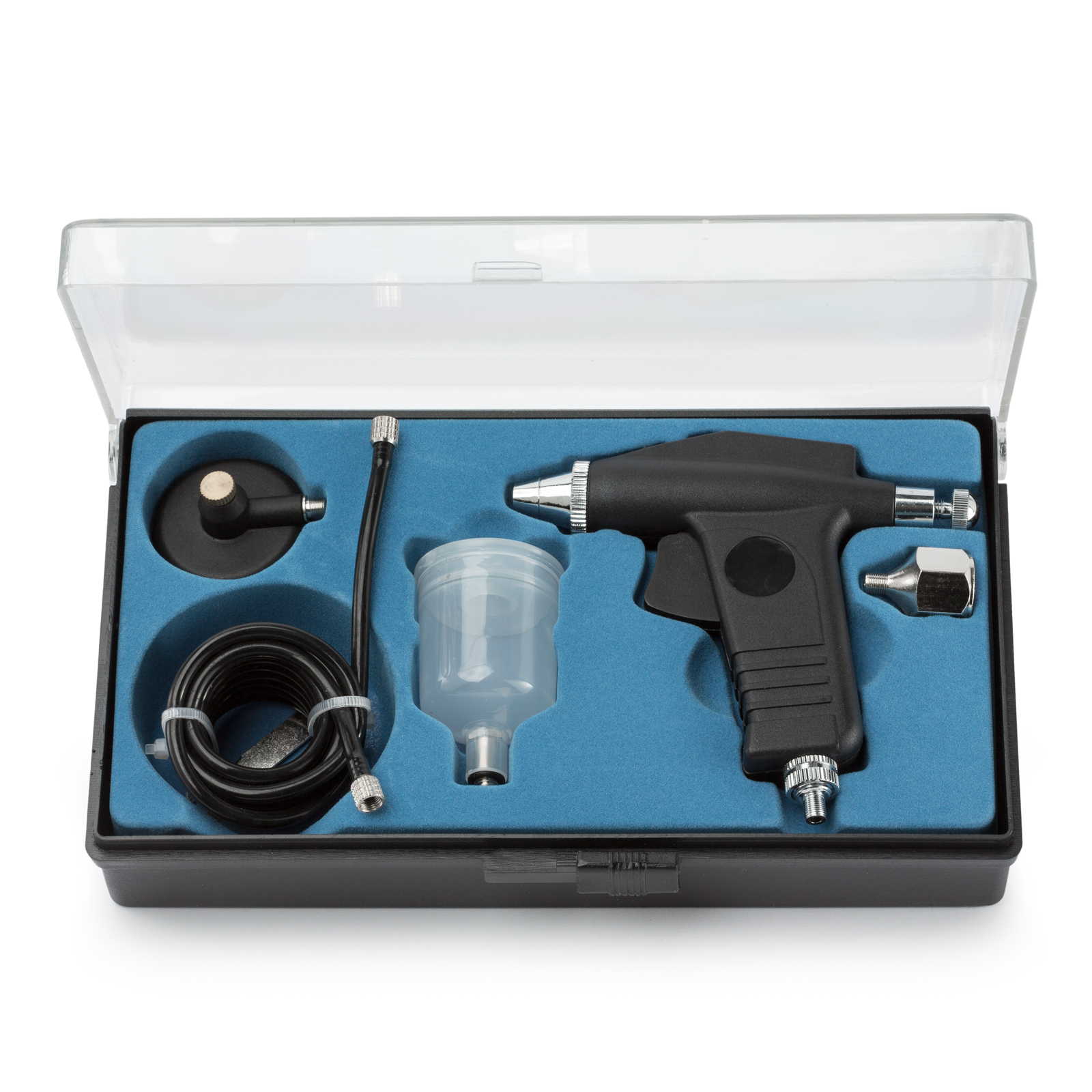 PointZero TriggerStyle SingleAction 2cc GravityFeed Airbrush Set