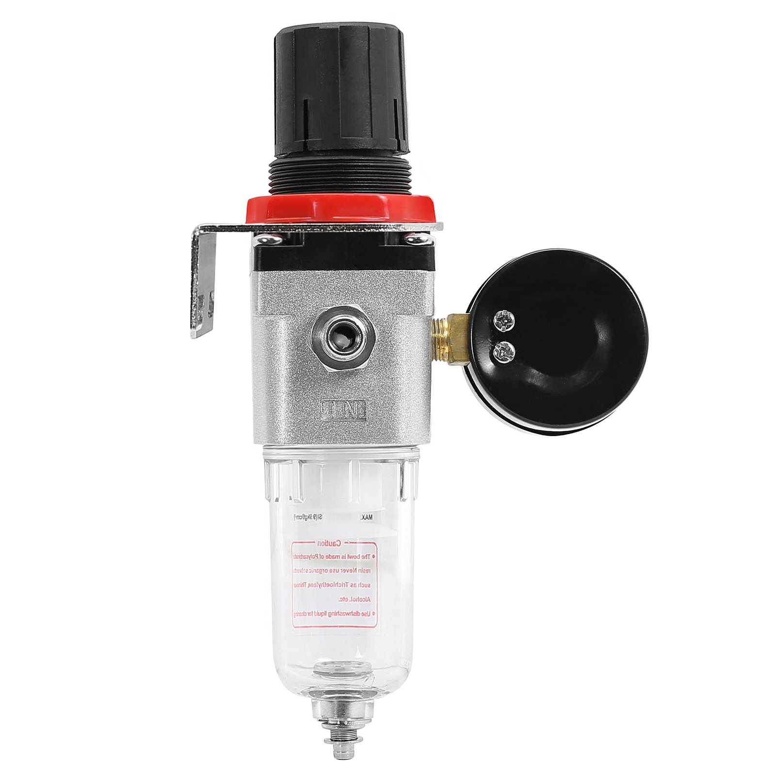 PointZero Pro Airbrush Air Compressor Regulator with WaterTrap Filter