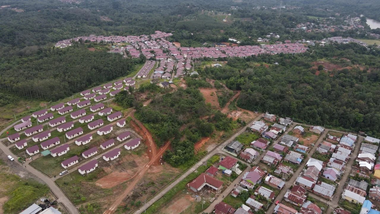 PTBA Relokasi Warga Bedeng Obak Ke Perumahan Bara Lestari | PojokSumsel.com