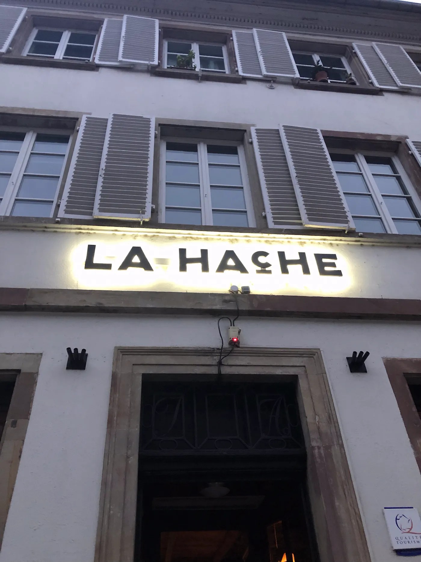 La Hache dernier refuge des vrais gourmets strasbourgeois