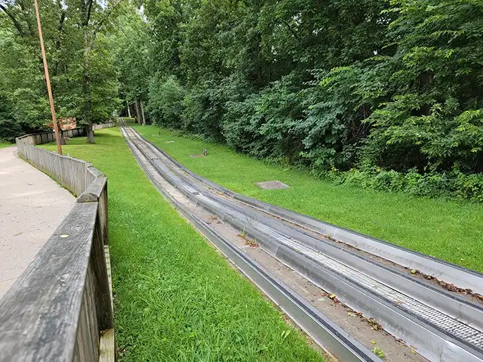 Toboggan Run at Pokagon State Park Enjoy The Thrill