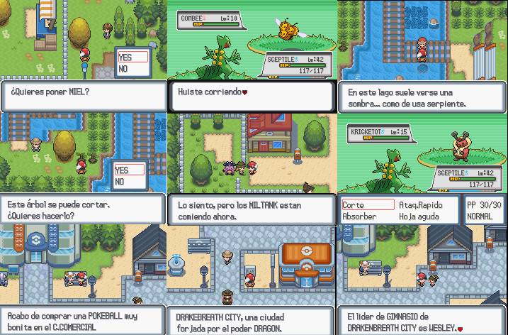 KhepZone Hack roms Pokémon Light Platinum Version