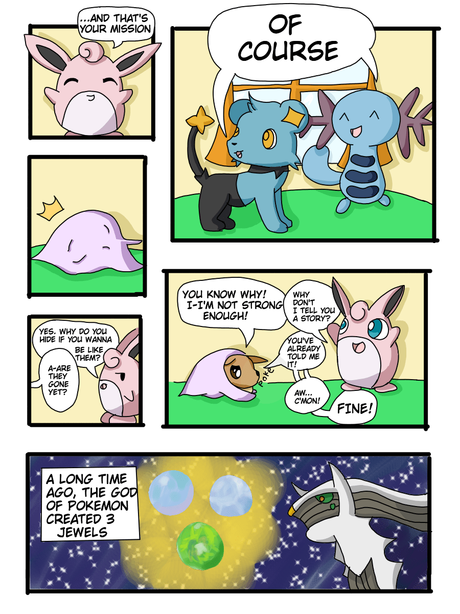 "Page 1 // PMD Divided Lands" PokéFarm Q
