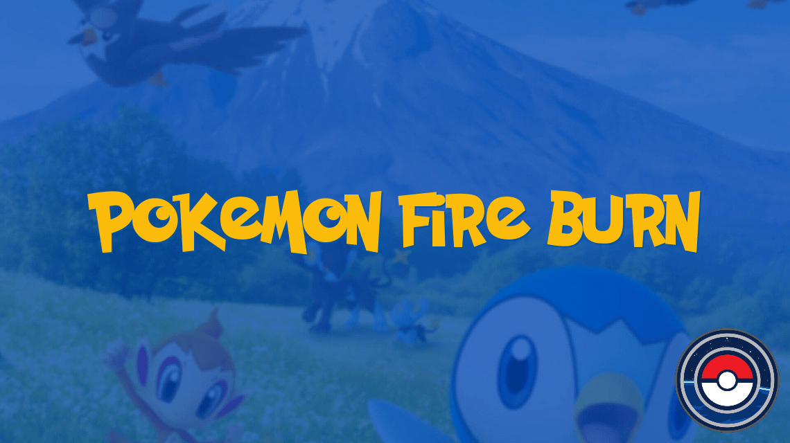 Pokemon Fire Burn PokeIndex