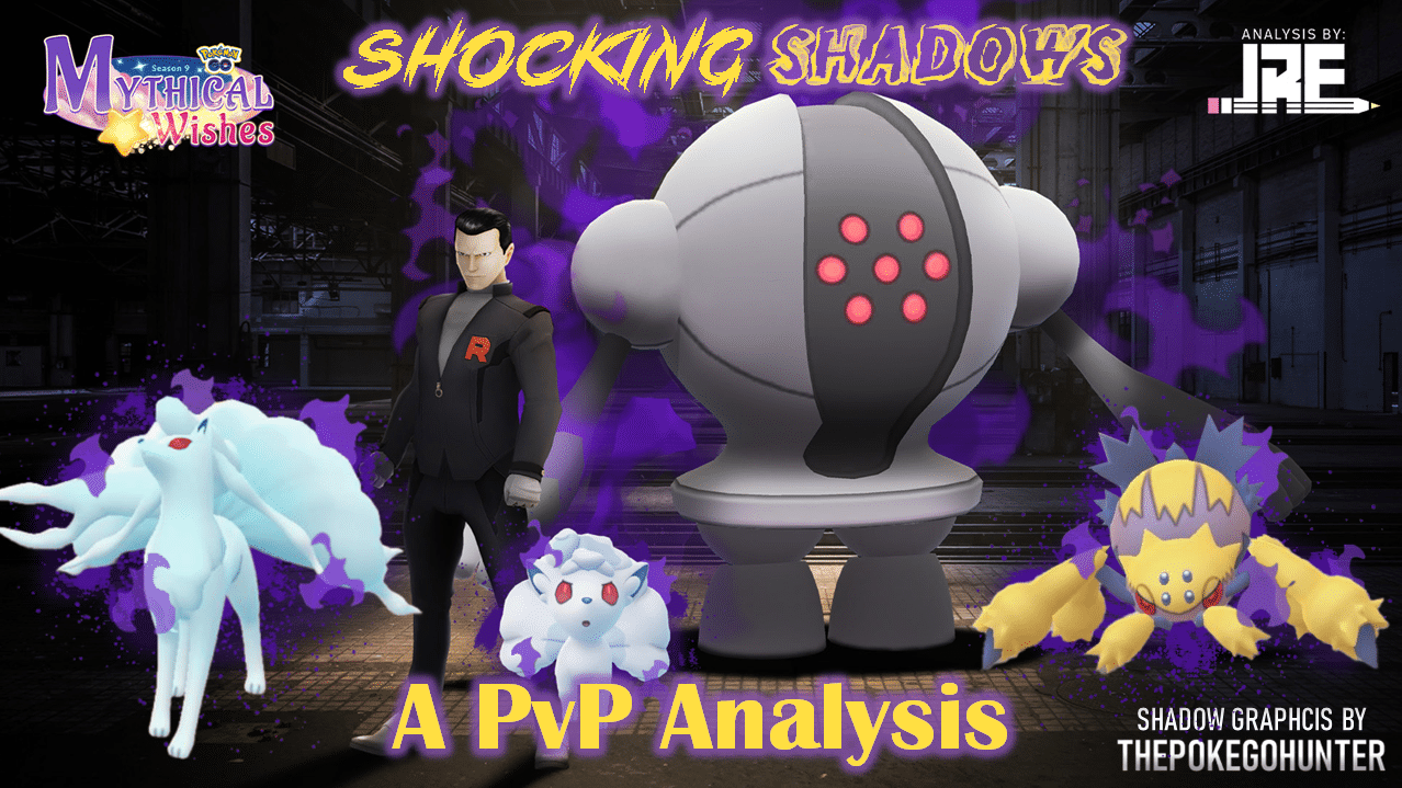 New Shadow Pokémon Analysis Shadow Registeel, Galvantula, Alolan