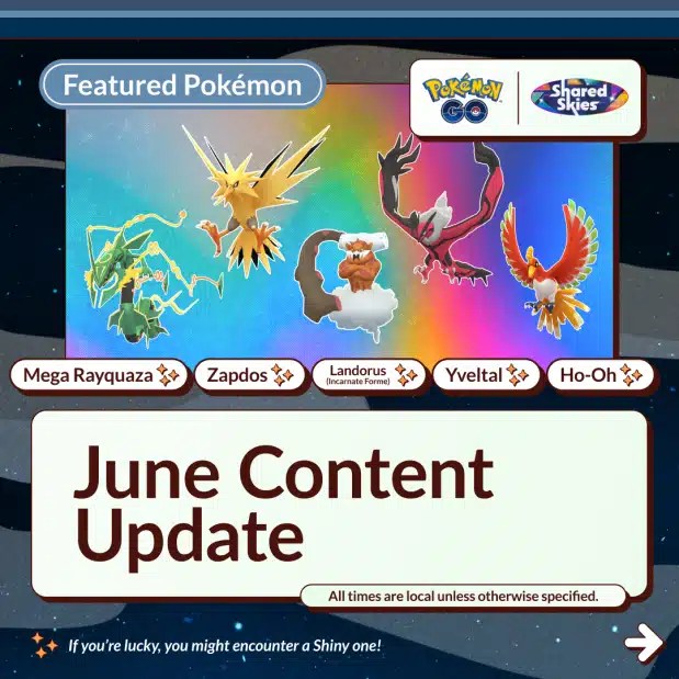 Pokémon GO June 2024 Events Guide Pokémon GO Hub Pokémon GO June 2024 Events Guide Pokémon GO Hub