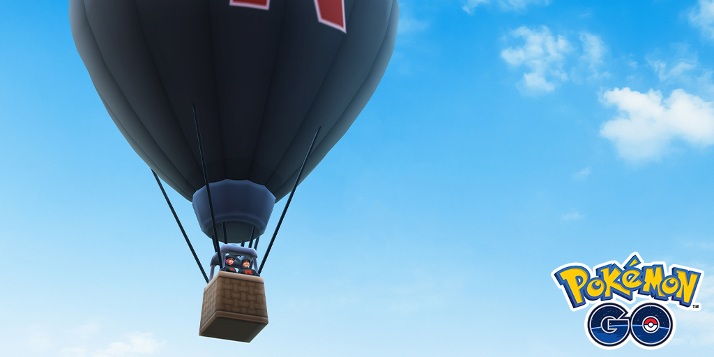 Look up, Trainers—Team GO Rocket balloons have arrived in Pokémon GO!