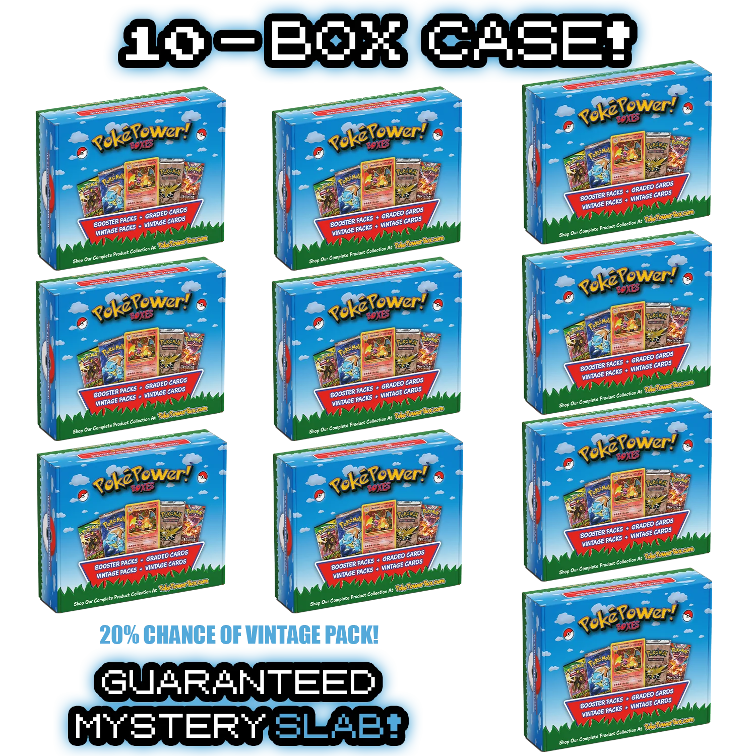 The PokePower Box® (10BOX CASE) PokéPower Box