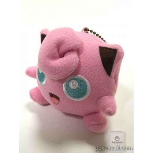 Pokemon Center 2016 Pokemon Market Campaign Jigglypuff Mascot Plush Keychain