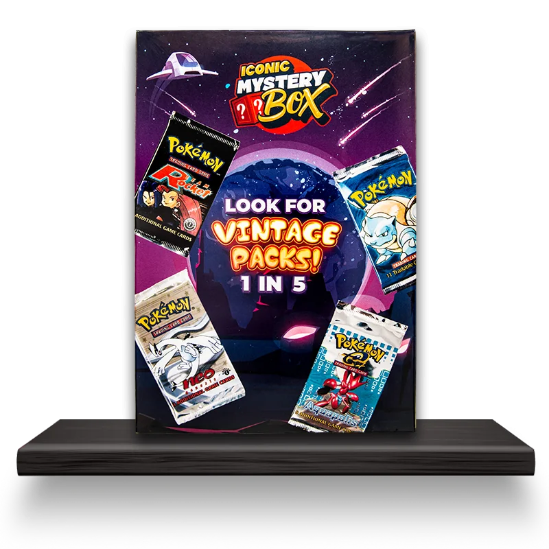 Iconic Mystery Box Pokémon Booster Box POKIBO'S