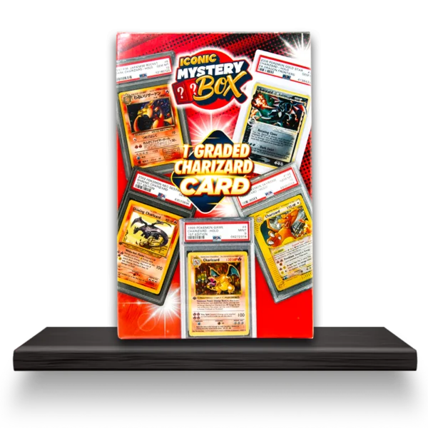 Iconic Mystery Box Graded Pokémon Charizard (Glurak) Edition POKIBO'S