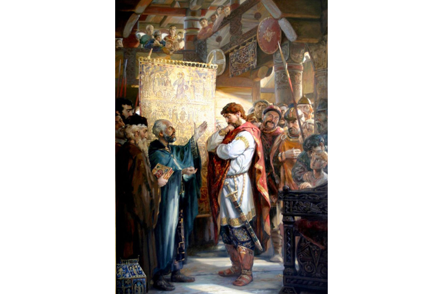 Картины с князем владимиром