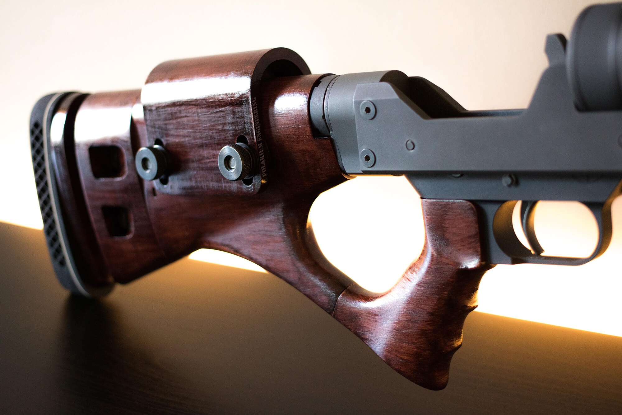 Serbu RN50 Composite Wood Thumbhole Stock Polakium Engineering