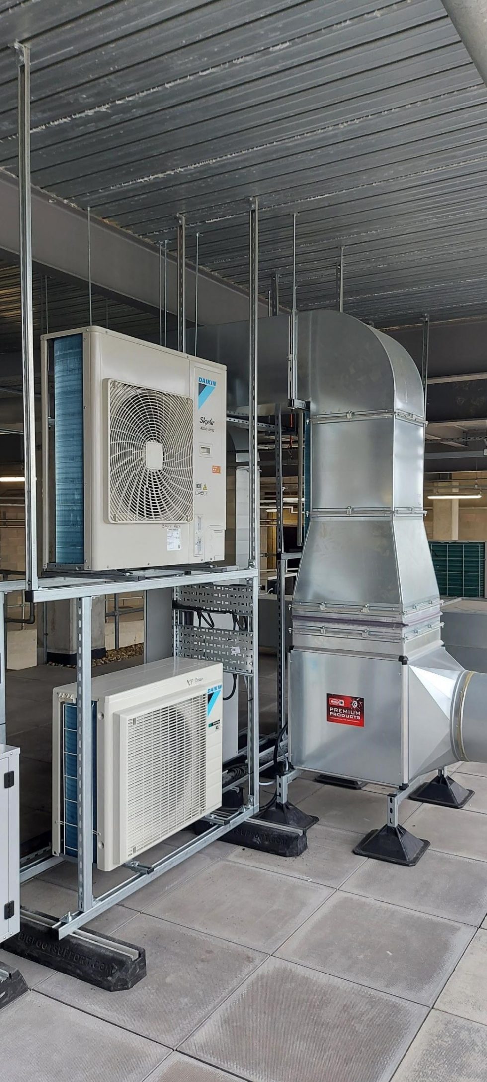 Air Conditioning and Ventilation Installation Sports Bar, Ashford