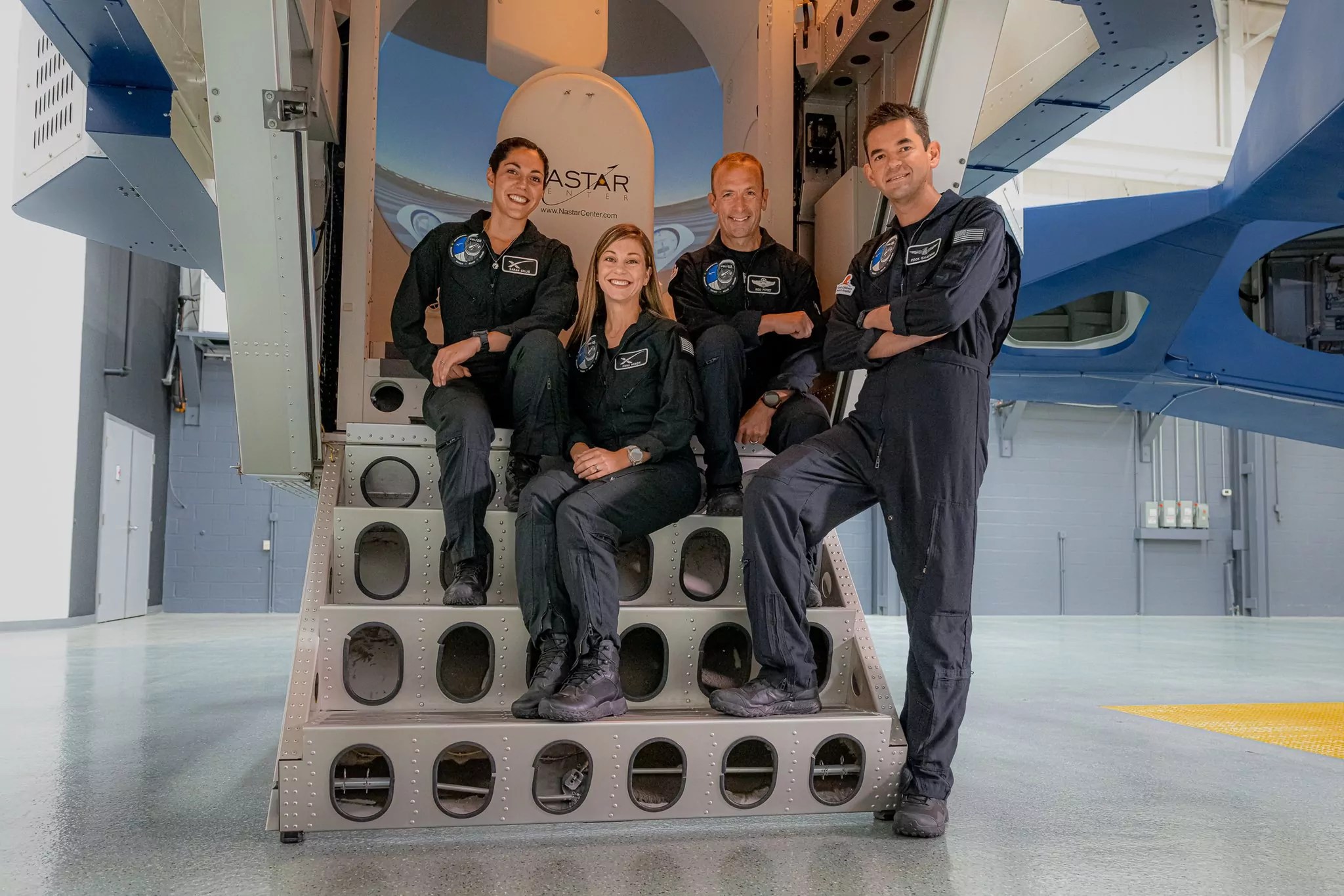 Centrifuge and hypoxia symptoms training Polaris Program