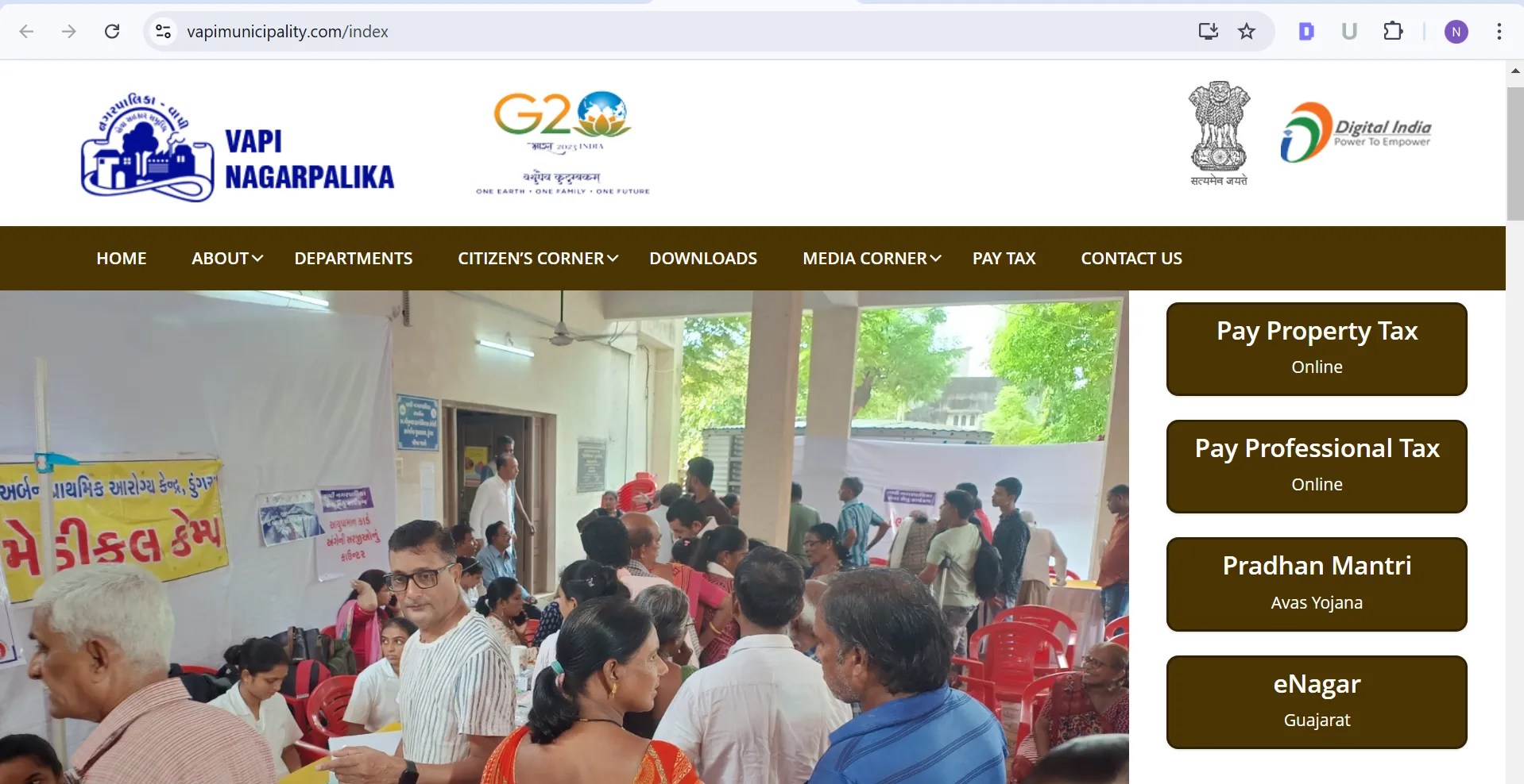 How to Pay Vapi Nagarpalika Property Tax Online & Offline