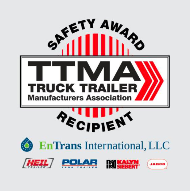 EnTrans Brands Recognized with TTMA Plant Safety Awards Polar