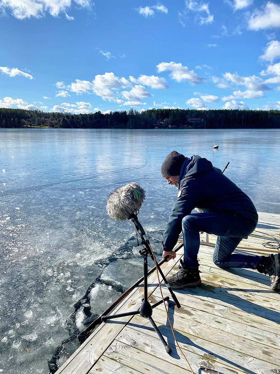 Frozen Lake Sound Effects Library Pole Position Production