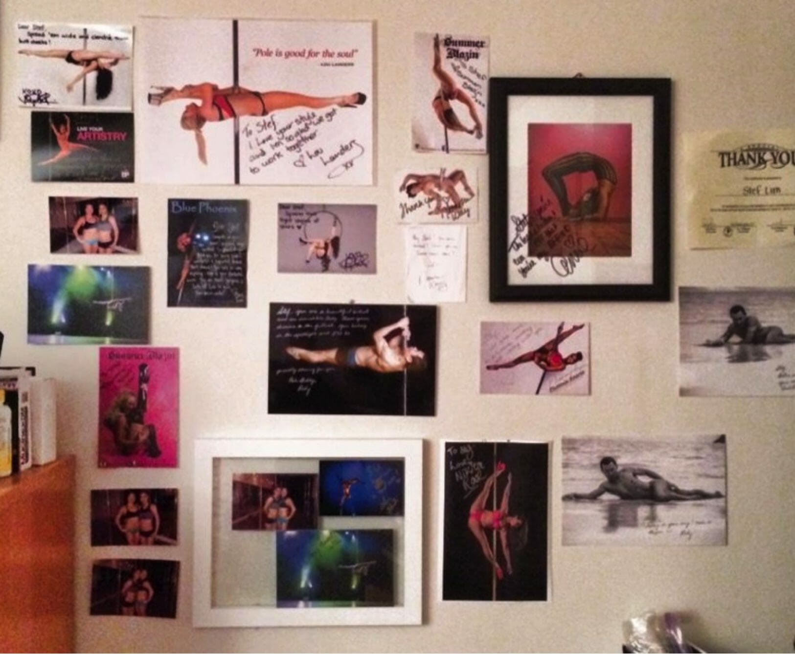Why It’s Important to Have a Pole Inspiration Wall : Welcome to the