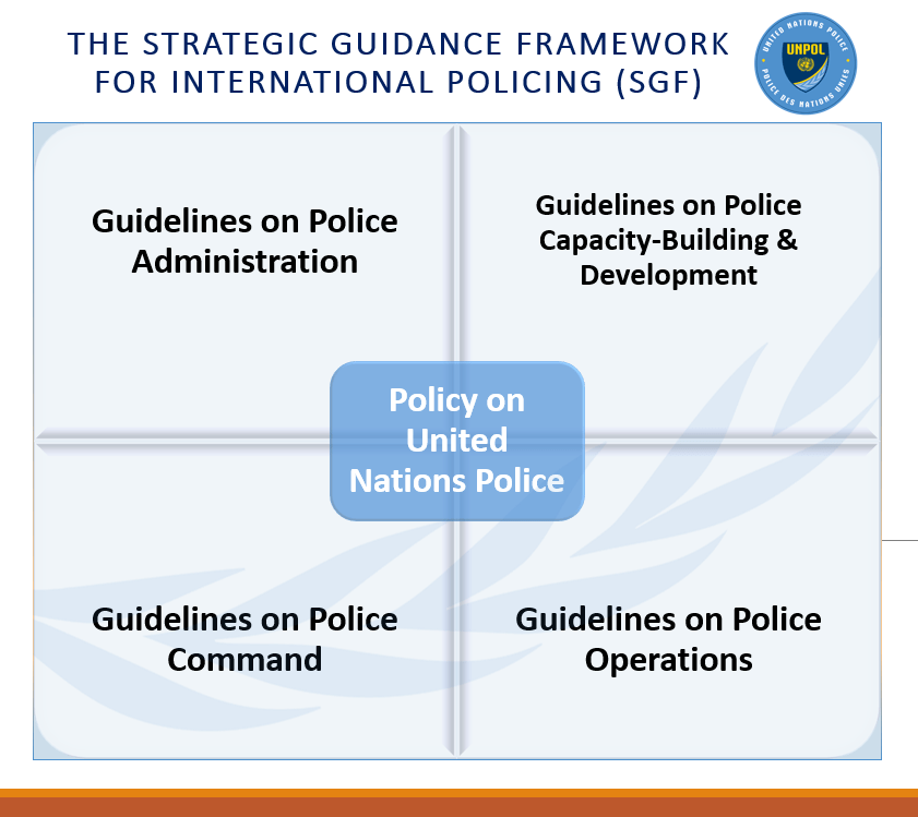 Strategic Guidance Framework for International Policing United