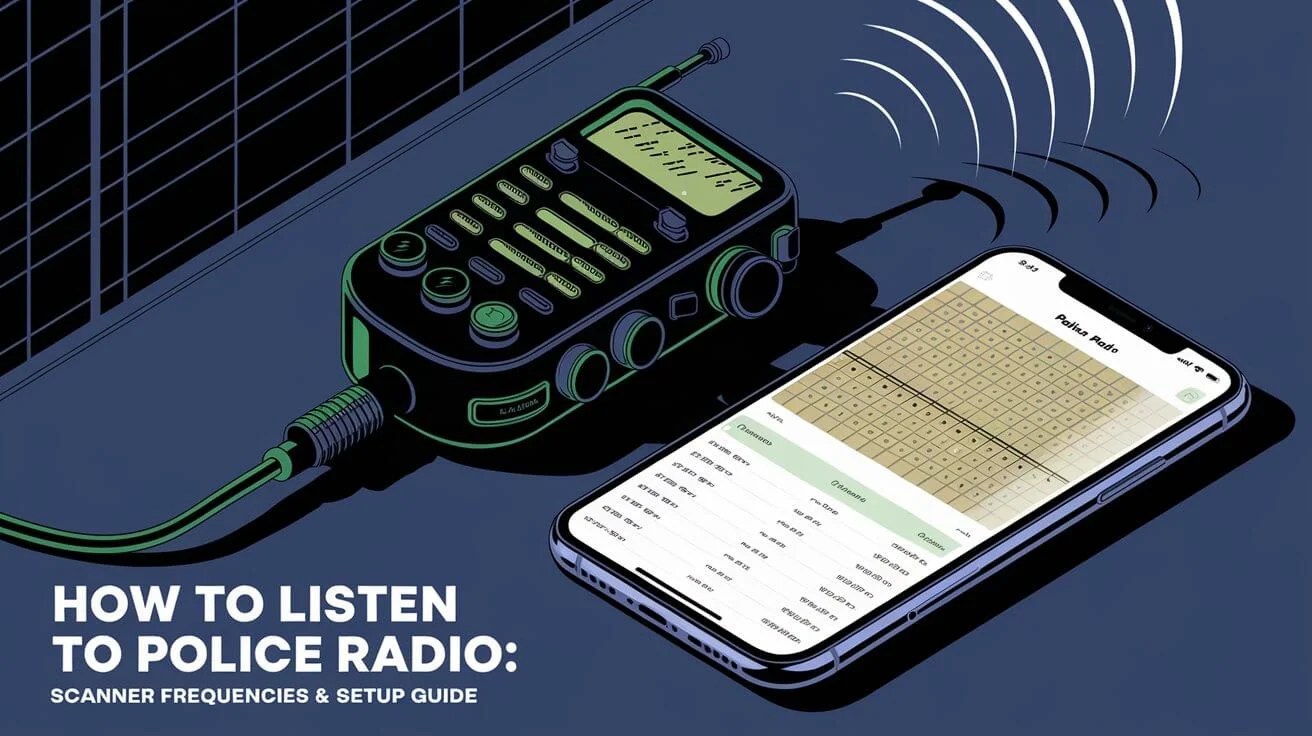 How To Listen To Police Radio Scanner Frequencies & Setup Guide(02)