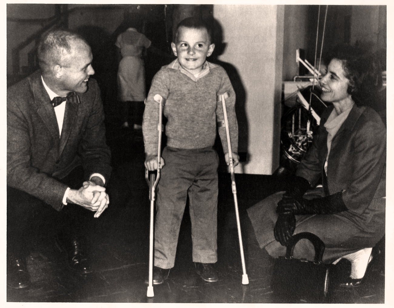 Jay with John & Annie Glenn at Warm Springs Post Polio Polio Place