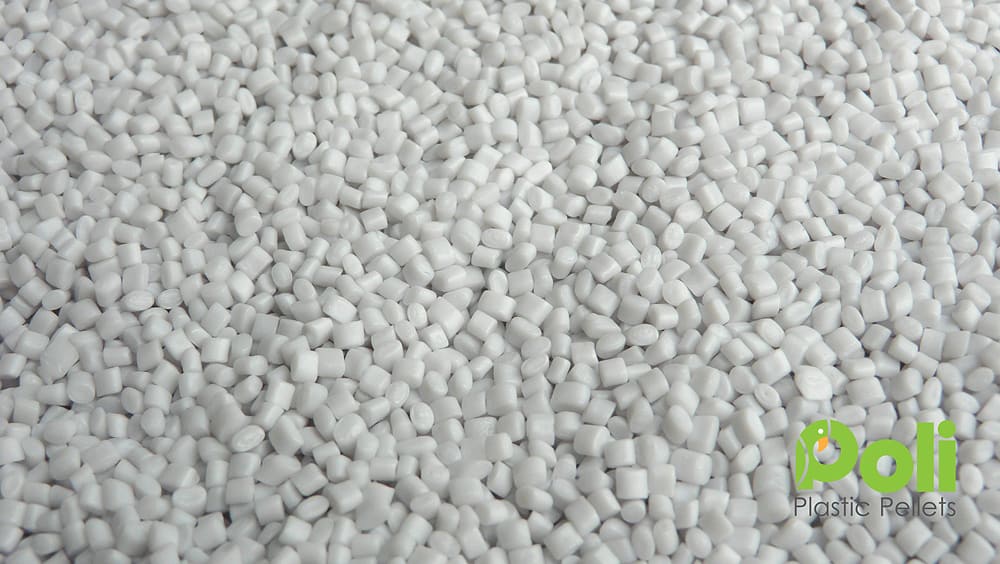 Heavy Grey Plastic Pellets Poli Plastic Pellets