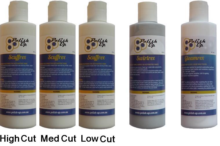 Automotive Paint & Fibreglass Compound kit Polishup