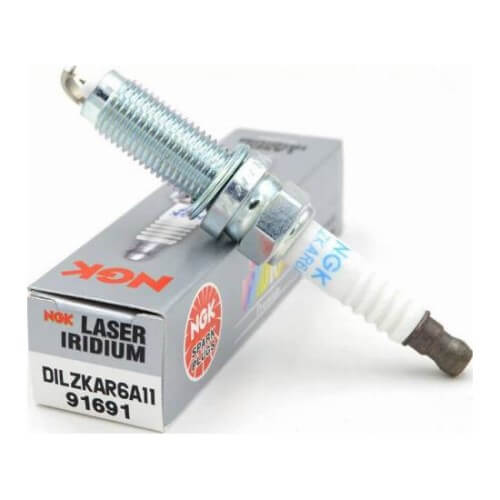 NGK Spark Plugs DILZKAR6A11 for Nissan Note, Tiida, Xtrail Polish