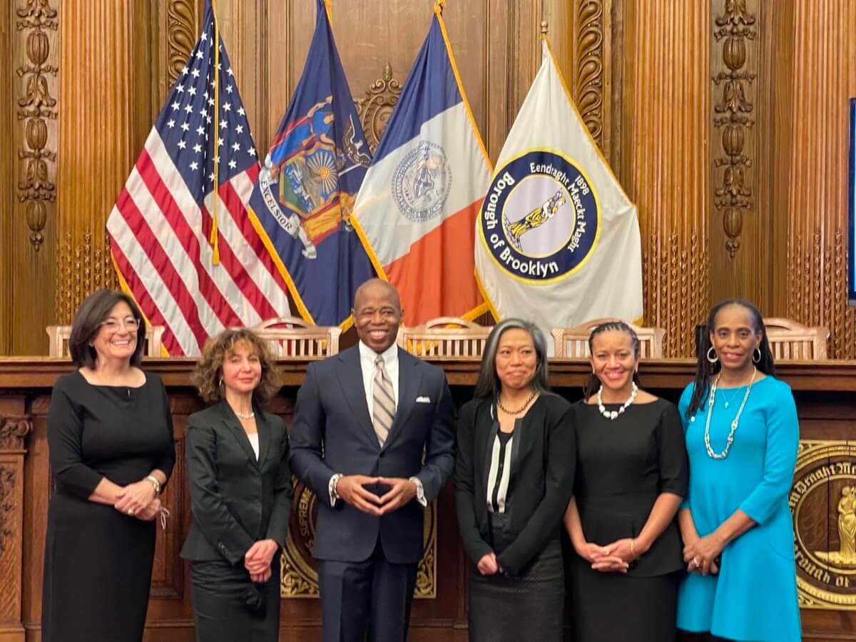 Adams names five women as deputy mayors