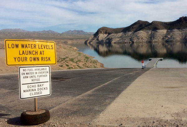 Echo Bay Marina in Lake Mead clobbered by drought Politics in the Zeros