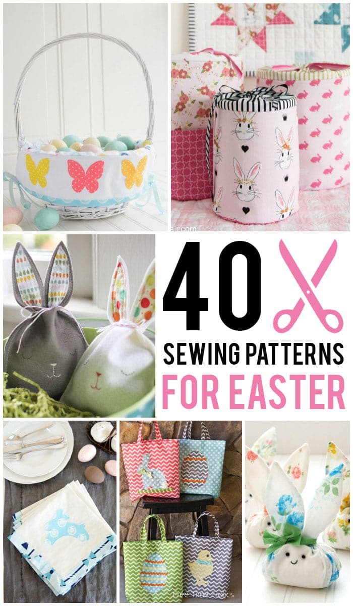 40 Easter Sewing Projects & Ideas | The Polka Dot Chair