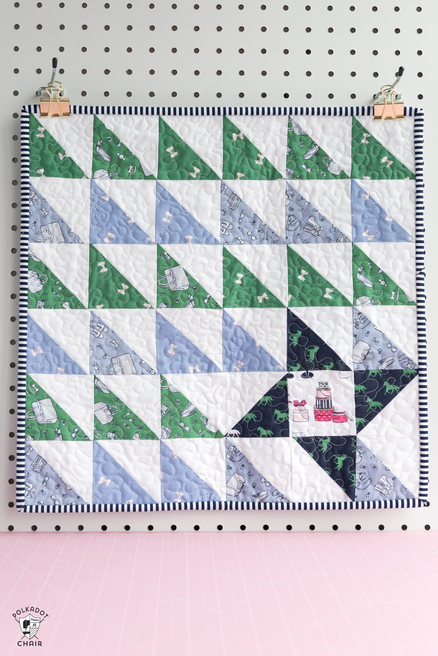 Tips Tricks For Using The Cricut Maker For Quilting Polka Dot Chair