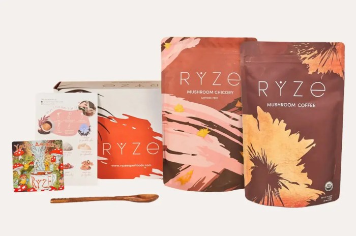 Ryze mushroom chocolate bar