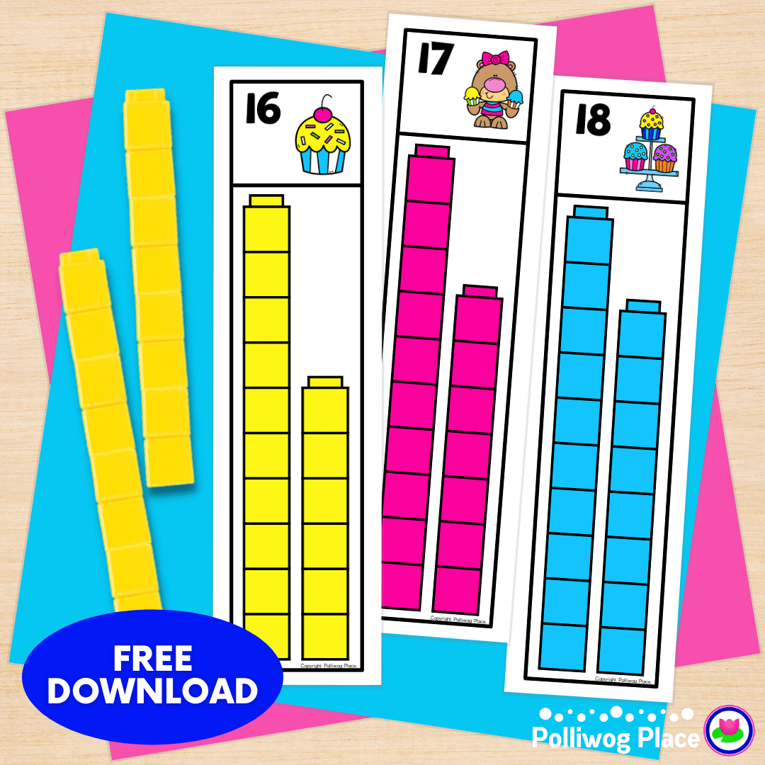 Math Cube Towers for Building Number Sense Polliwog Place