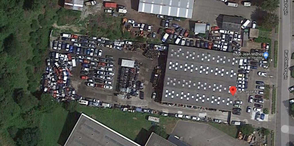 Zone de BRAIS de SUEZ RV OSIS à CAR CASSE 44 . Pas de fumée sans feu ? Réduire la Pollution